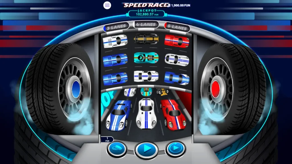 Spielen Sie die Demo des Spielautomaten Speed ​​Race